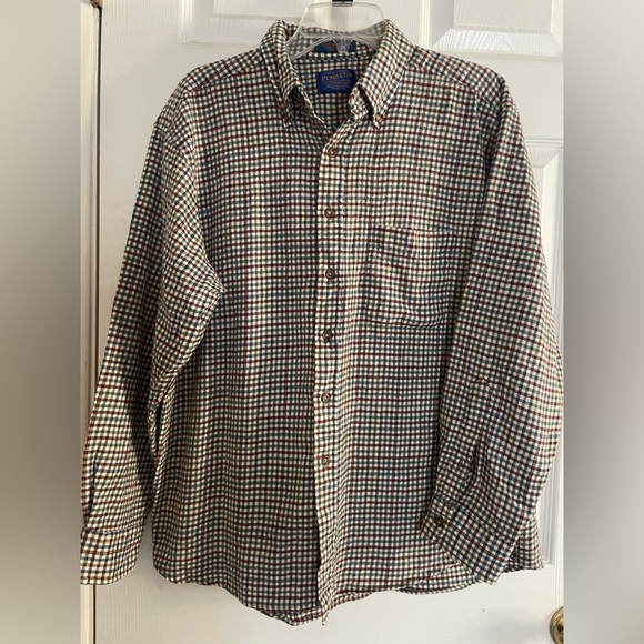 Vintage Sir Pendleton Wool Button Down Size XL - Picture 2 of 4
